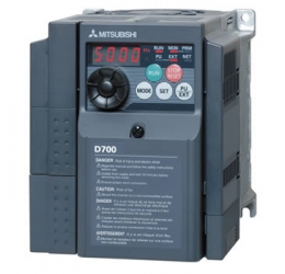 Inversor de Frequência 2,5A 220V trifásico FR-D720-025-NA Mitsubishi